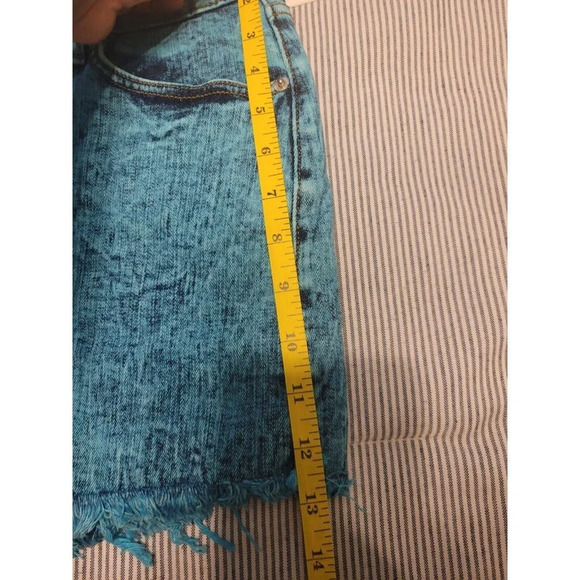 Womens Turquoise Shorts - Size Large - MuurSwag - NWT - Picture 12 of 15